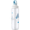 emsa Trinkflasche TRITAN ADULT, 0,7 Liter, Geometry blau