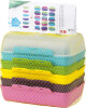 emsa Brotdose VARIABOLO Clipbox Set, 6-teilig, farbig