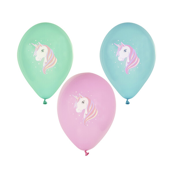 PAPSTAR Luftballons "Unicorn", farbig sortiert