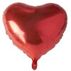 PAPSTAR Folienballon "Heart", Durchmesser: 450 mm, rot