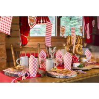 PAPSTAR Motiv-Servietten "Vichy Karo", 330 x...