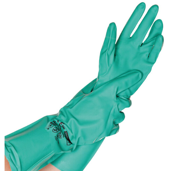 HYGOSTAR Nitril-Universal-Handschuh "PROFESSIONAL", S, grün