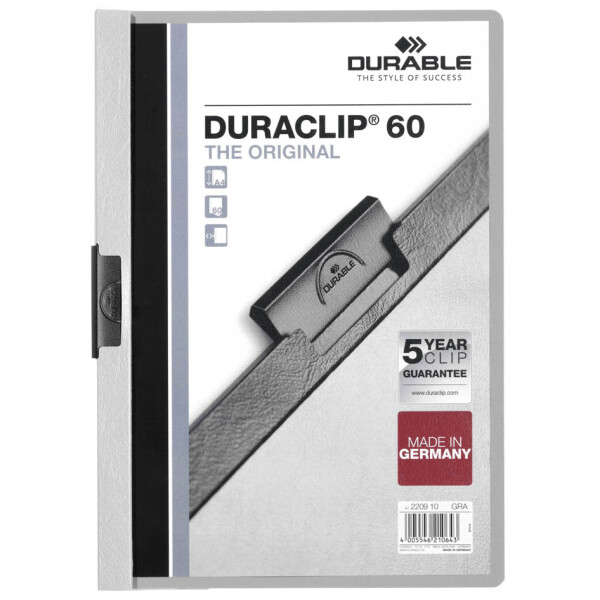 DURABLE Klemmhefter DURACLIP ORIGINAL 60, DIN A4, dunkelblau