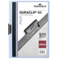 DURABLE Klemmhefter DURACLIP ORIGINAL 60, DIN A4, dunkelblau