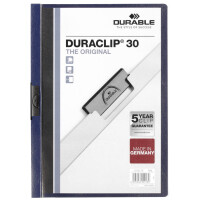 DURABLE Klemmhefter DURACLIP ORIGINAL 30, DIN A4, gelb