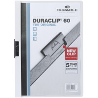 DURABLE Klemmhefter DURACLIP ORIGINAL 60, DIN A4, grau