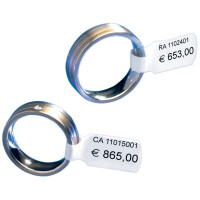 HERMA Ringetiketten, 10 x 49 mm, aus Halbkarton, weiß