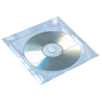 HERMA Selbstklebetasche für 1 CD DVD, aus PP,...