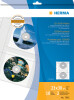 HERMA CD- DVD-Prospekthülle für 2 CDs, A4, PP, transparent