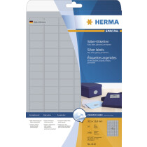 HERMA Folien-Etiketten SPECIAL, 58,4 x 42,3 mm, silber