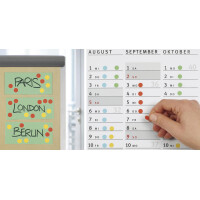 HERMA Markierungspunkte, Durchmesser: 32 mm, blau