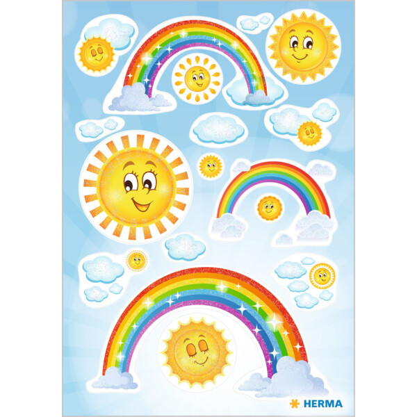 HERMA Sticker MAGIC "Notenschlüssel", Jewel