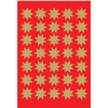 HERMA Weihnachts-Sticker DECOR "Sterne", 15 mm, gold