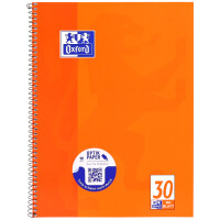 Oxford Collegeblock, DIN A4+, liniert, 80 Blatt, orange