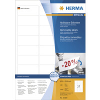 HERMA Universal-Etiketten SPECIAL, 99,1 x 139 mm, weiß