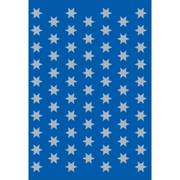 HERMA Weihnachts-Sticker DECOR "Sterne", sortiert, silber