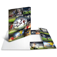 HERMA Eckspannermappe "Football", Karton, DIN A3