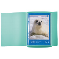 HERMA Eckspannermappe, PP, DIN A3, gelb-transluzent