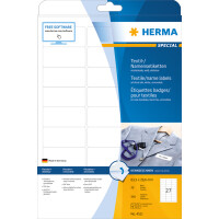 HERMA Namens-Etiketten SPECIAL, 88,9 x 33,8 mm, weiß