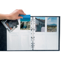HERMA Fotophan Sichthüllen DIN A4, für Fotos 10 x 15 cm,quer