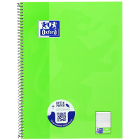 Oxford Collegeblock, DIN A4+, blanko, 80 Blatt, orange