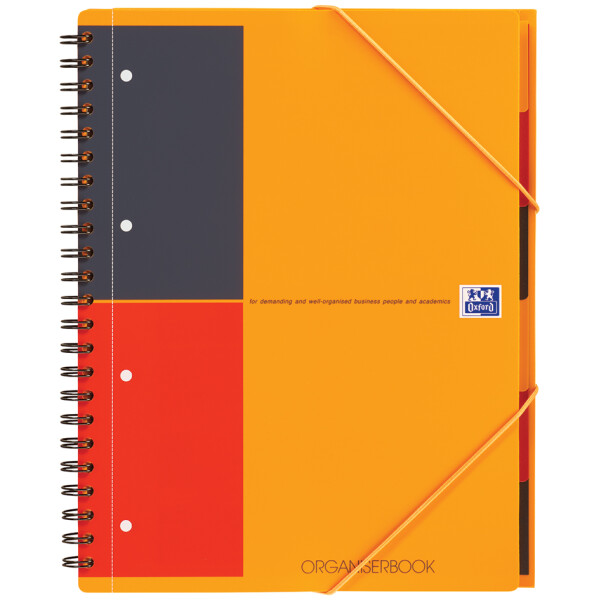 Oxford International Collegeblock "Organiserbook", liniert