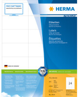 HERMA Universal-Etiketten PREMIUM, 105 x 48 mm, weiß