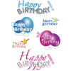 HERMA Geschenke-Sticker DECOR "Happy Birthday"