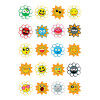 HERMA Sticker MAGIC "Crazy Suns", Puffy