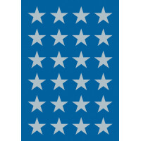 HERMA Weihnachts-Sticker DECOR "Sterne", 15 mm,...