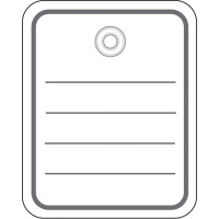 HERMA Stückwarenanhänger, 35 x 45 mm,...