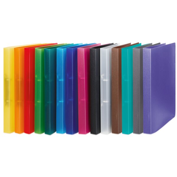 HERMA Ringbuch, DIN A4, 2-Ring-Mechanik, schwarz