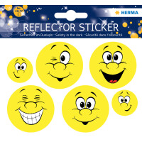 HERMA Reflektorsticker "Happy Face"