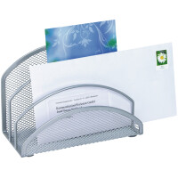 WEDO Briefständer Office, aus Drahtmetall, silber