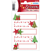 HERMA Weihnachts-Sticker DECOR "Sterne &...