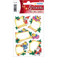 HERMA Weihnachts-Sticker DECOR "Sterne &...