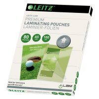 LEITZ Laminierfolientasche iLAM, DIN A3, glänzend,...