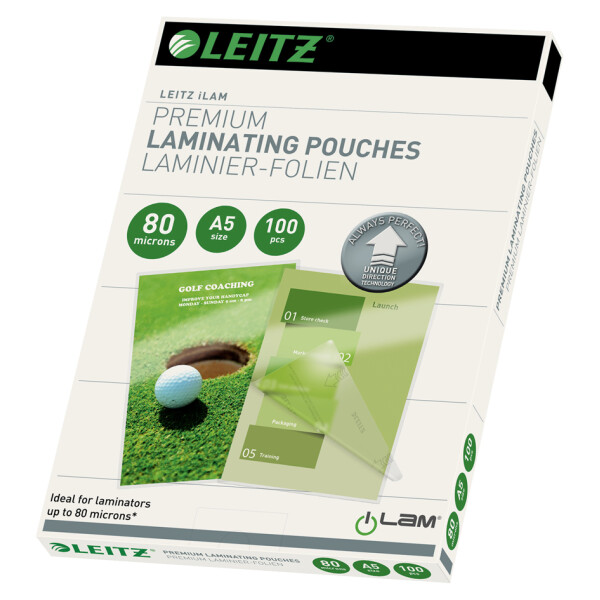 LEITZ Laminierfolientasche iLAM, DIN A4, glänzend, 250 mic