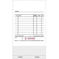 RNK Verlag Kassenblock, für Registrierkassen, 96 x...