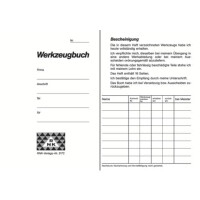 RNK Verlag Werkzeugbuch A6 neutral 8 Blatt