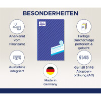 AVERY Zweckform Formularbuch "Kassenbericht", A5