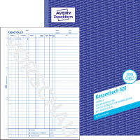 AVERY Zweckform Formularbuch "Kassenbericht", A5