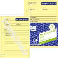 AVERY Zweckform Formularbuch "Kurzbrief", 1 3 A4, 100 Blatt