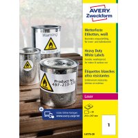AVERY Zweckform wetterfeste Etiketten, Durchmesser: 30 mm