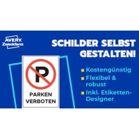 AVERY Zweckform wetterfeste Etiketten, Durchmesser: 30 mm