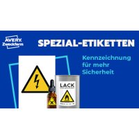 AVERY Zweckform wetterfeste Etiketten, Durchmesser: 30 mm