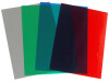 pavo Einbanddeckel, DIN A4, PVC, rot transparent, 0,20 mm