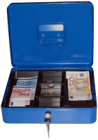 pavo Geldkassette, rot, Maße: (B)250 x (T)180 x (H)90 mm