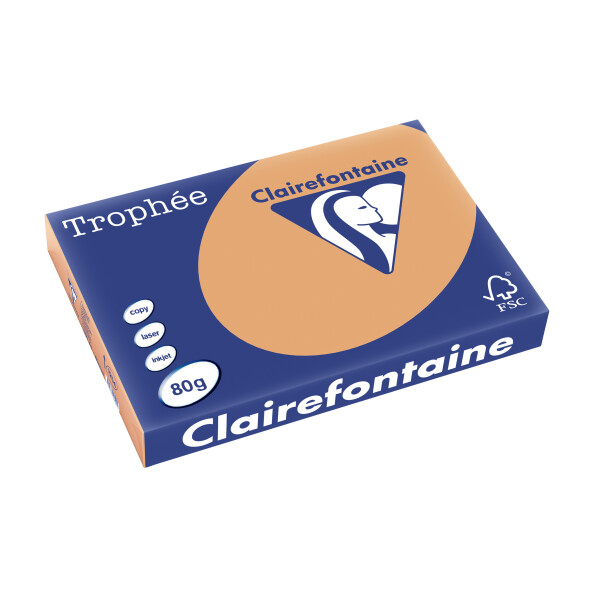 Clairefontaine Multifunktionspapier Trophée, A3, camel