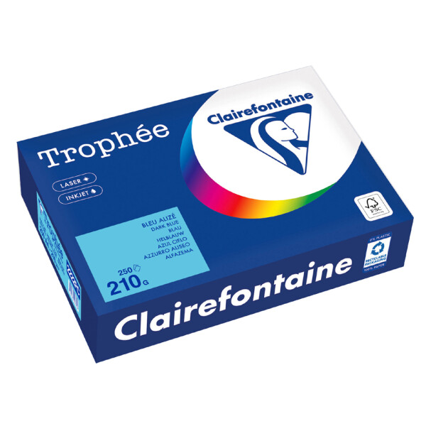 Clairefontaine Multifunktionspapier Trophée, A4, karibikblau